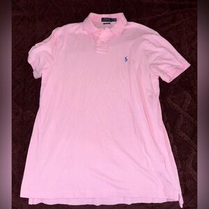 Polo by Ralph Lauren Pink Men's Shirt Size Large